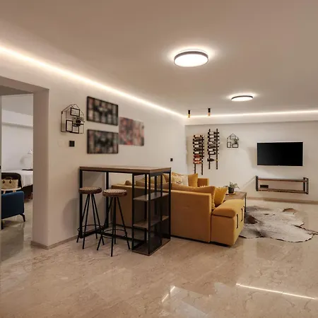 Luxury Seaview Penthouse With Private Parking, Terrace, Barbecue & Opatija